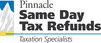 Pinnacle Same Day Tax Refunds - Accountant Find 0