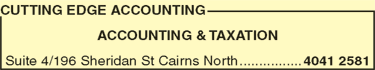 Cutting Edge Accounting - Accountant Find 1
