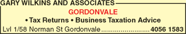 Gary Wilkins And Associates - Accountant Find 1