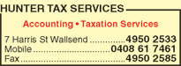 Hunter Tax Services - Accountant Find 2