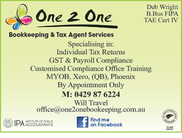 One 2 One Bookkeeping & Tax Agent Services - Accountant Find 1