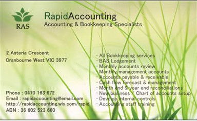 Rapid Accounting Solutions - Accountant Find 0